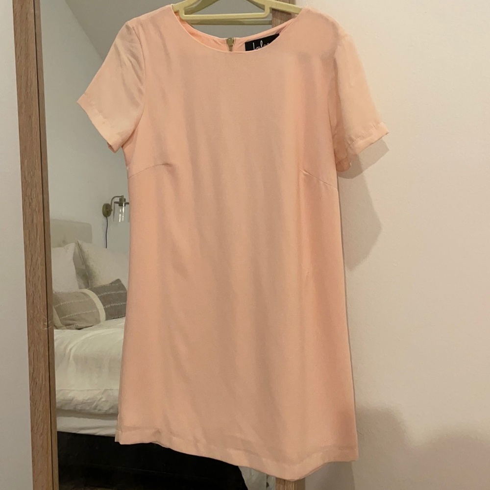 Blush Pink Shift Dress Lulus